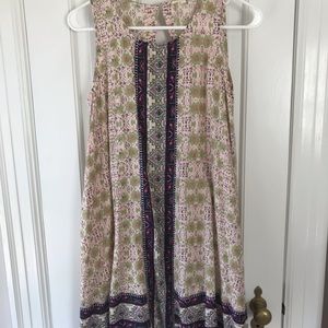 Colorful shift dress